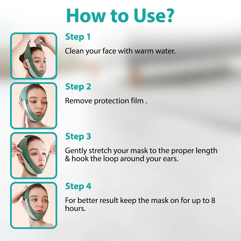 V Face Lift Up Belt – Face & Neck Slimming Mask