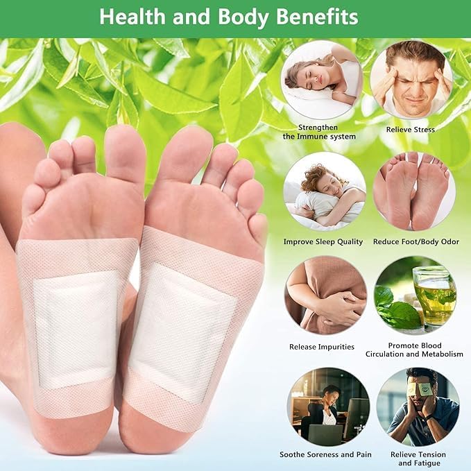 Herbal Detox Foot Patches – Pack of 2