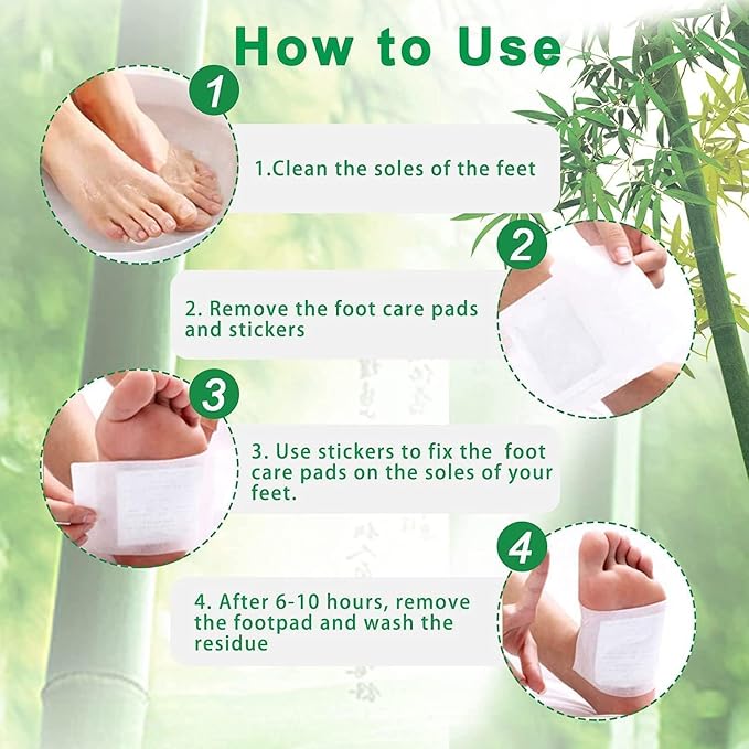 Herbal Detox Foot Patches – Pack of 2