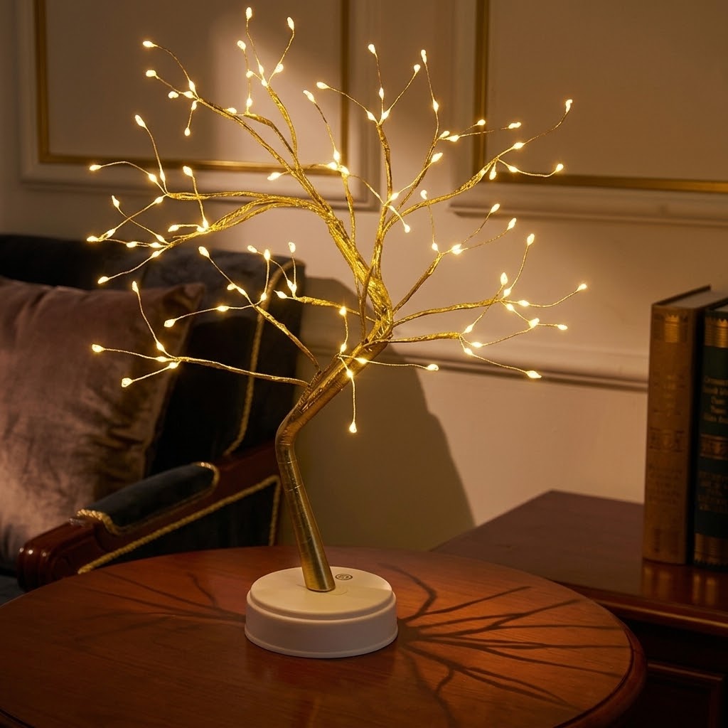 108 LED Magical Tree Lights — Warm Festive Glow for Home & Garden