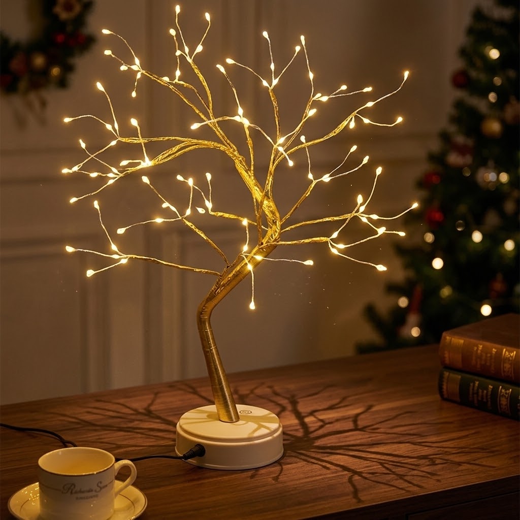 108 LED Magical Tree Lights — Warm Festive Glow for Home & Garden